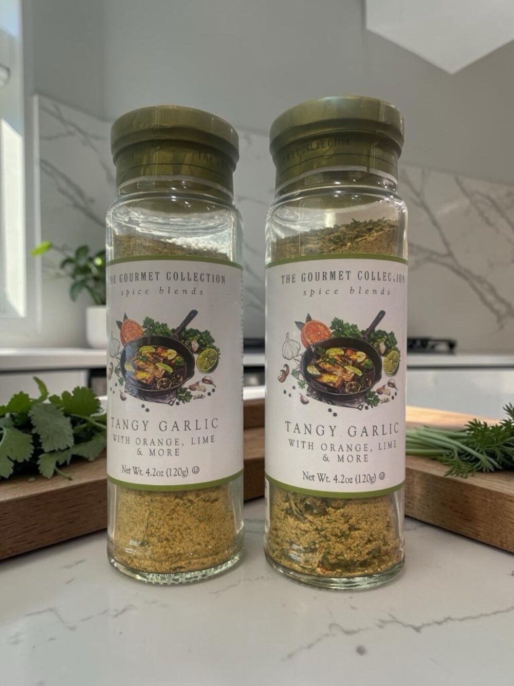 The Gourmet Collection Tangy Garlic Spice Blend 4.2oz Pack Of 2